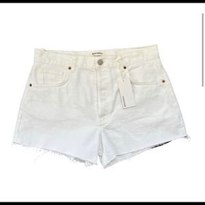Reformation Charlie high waist Jean shorts 29 NWT